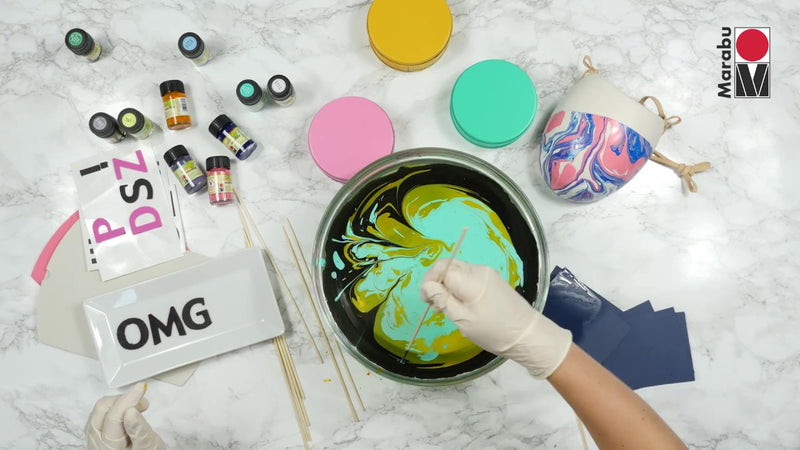 Easy Marble Paints | 087 Copper