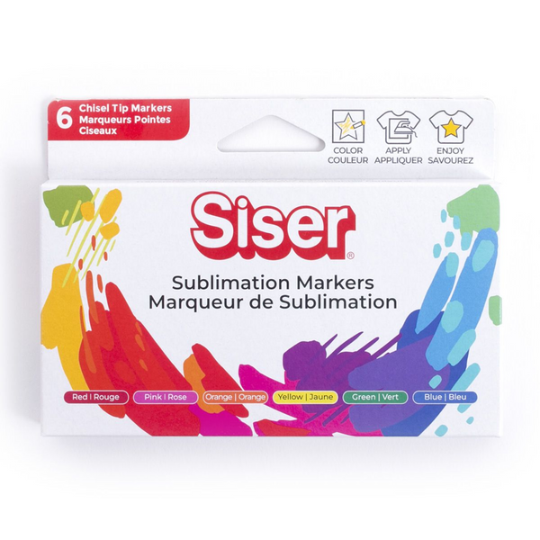 Siser® Marcadores de Sublimación | Primary Pack